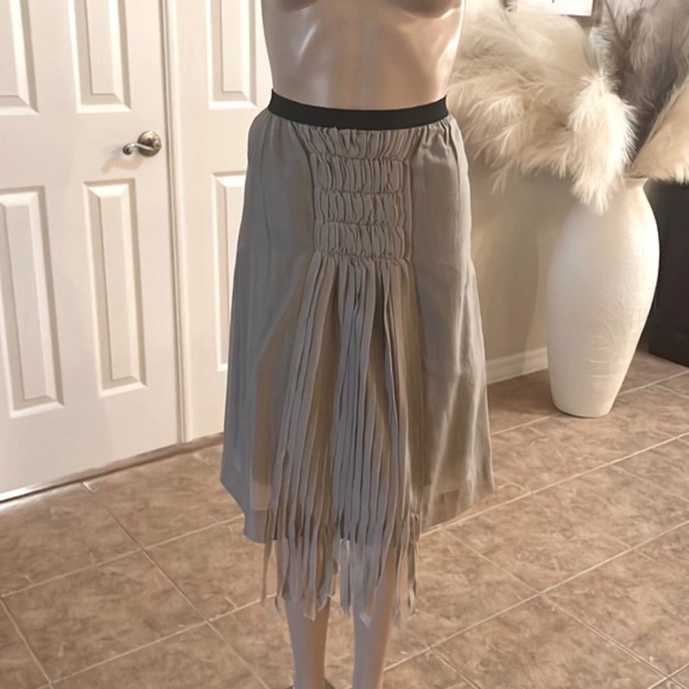 COPPER BY TRELISE SILK SKIRT